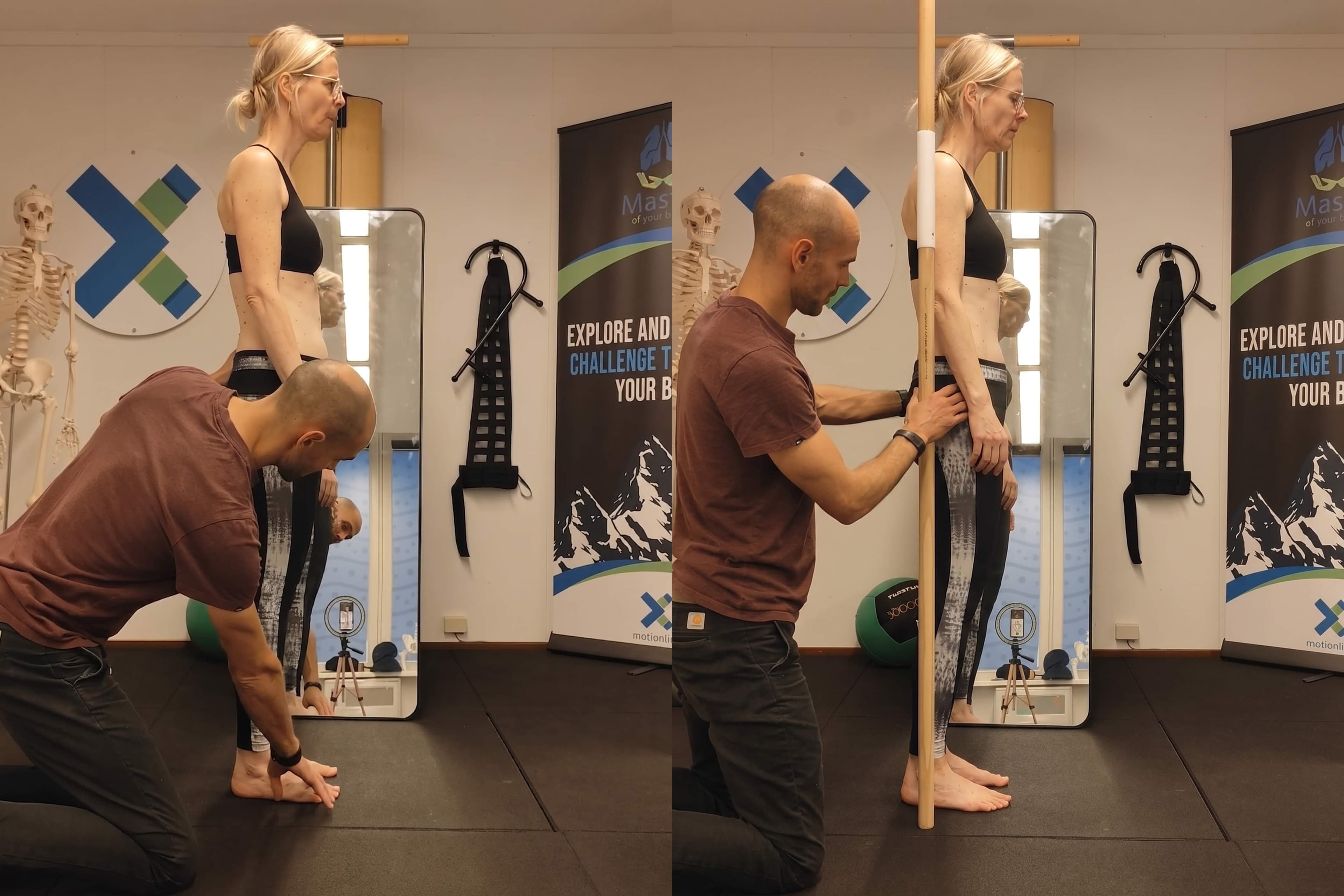 Posture stick exercise